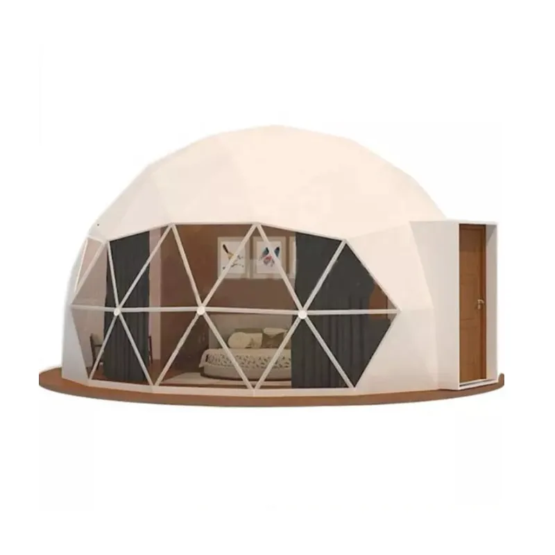 Acome Hot Sale 6-8 Person Hotel Bubble House Outdoor Dome Inflatable Transparent Bubble Tent