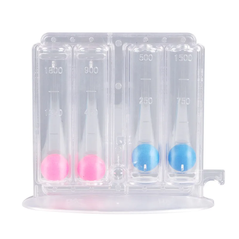 4 Ball Factory Price Portable Breathing Exerciser Lung Trainer Breathing Training Device