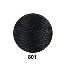 Waterproof Round Polyester wax thread 0.35mm Hand Knitting Lines Sewing Braided round Wax Thread hilo de coser a mano