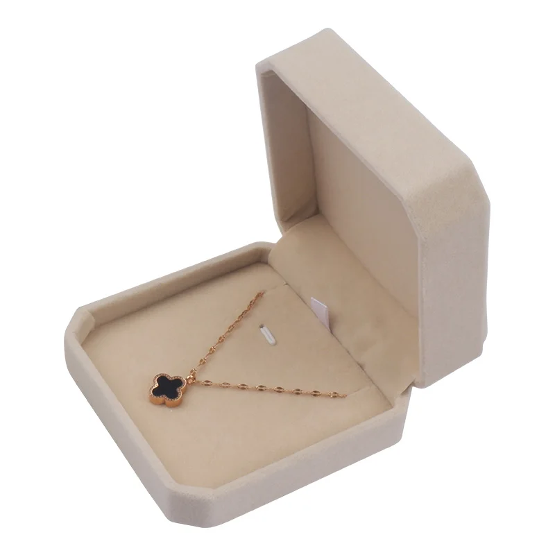 2021 новейшая бархатная подвесная коробка на заказ бархатные коробки ручной работы набор для упаковки ювелирных изделий ожерелья палец