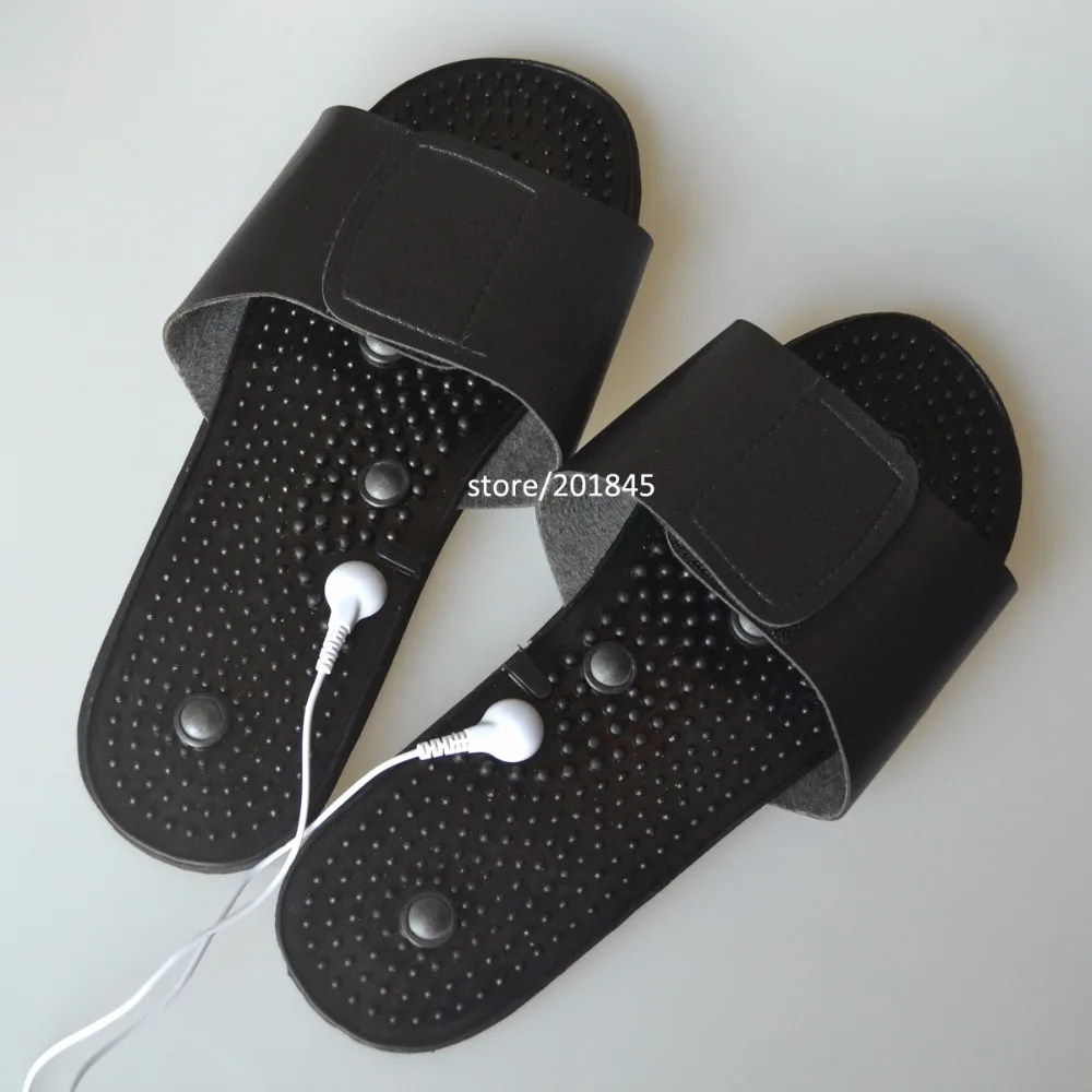 TENS Electrotherapy Slipper Digital Massager Foot Relaxing Slipper 8 Magnets