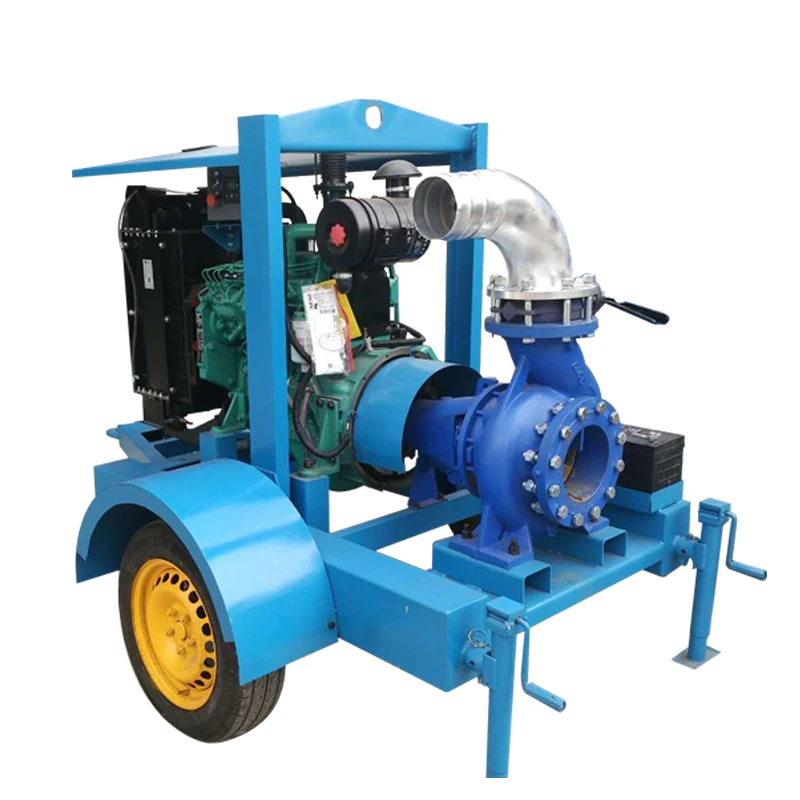 1000 GPM 100 PSI diesel engine ballasting pump in Marine