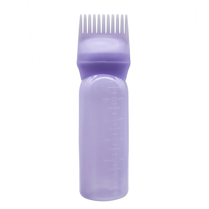 Wholesale 5oz Barbershop Hair Dyeing Applicator Bottle With Brush Comb