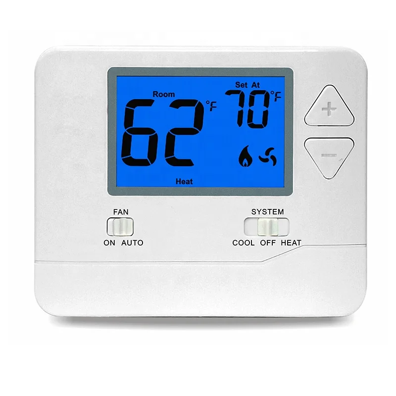 Цифровой непрограммируемый термостат, 1 нагрев/1 холодный горячий и холодный