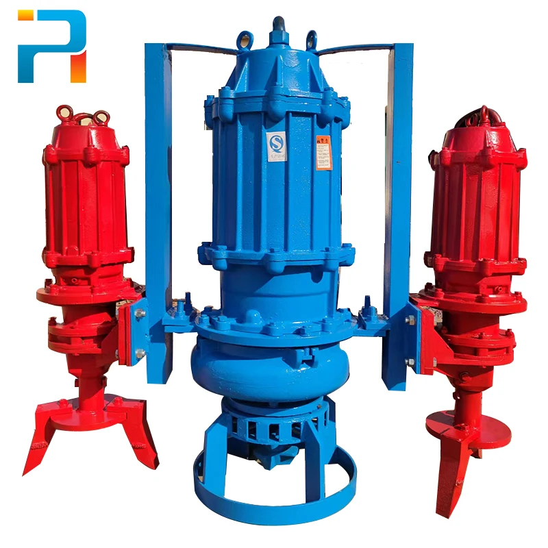 Hot sales high chromium alloy submersible pump  wear resistant Marine mud pump water submersible pump