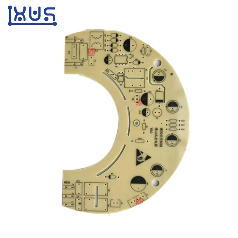 XWS интеллигентая (ый) Технология индукционная варочная панель PCB Ассамблеи 94V0 Смарт плата управления 2 слоя 1 0Z /35um 0,8-3,0 мм 200*200 мм 0.12mil