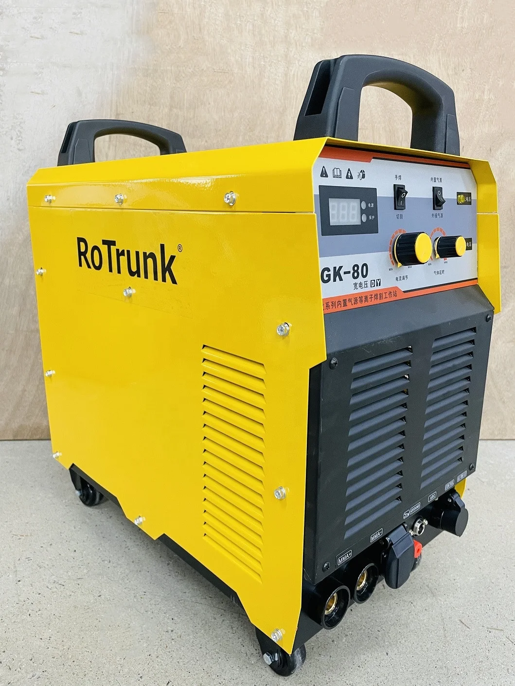 Factory Hot Sale 220V/380V Dual Voltage IGBT Inverter Plasma Cutting And Welding Workstation MMA Cutting Welding Machine LGK80DY