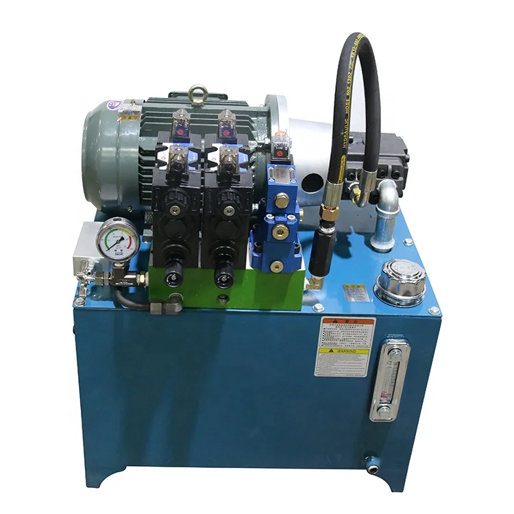 
China oil leak-proof double acting 12v dc hydraulic power unit 