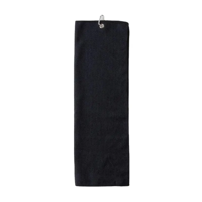Custom Golf Magnetic Towel Sports Accessories Ball Waffle Microfiber Golf Towel