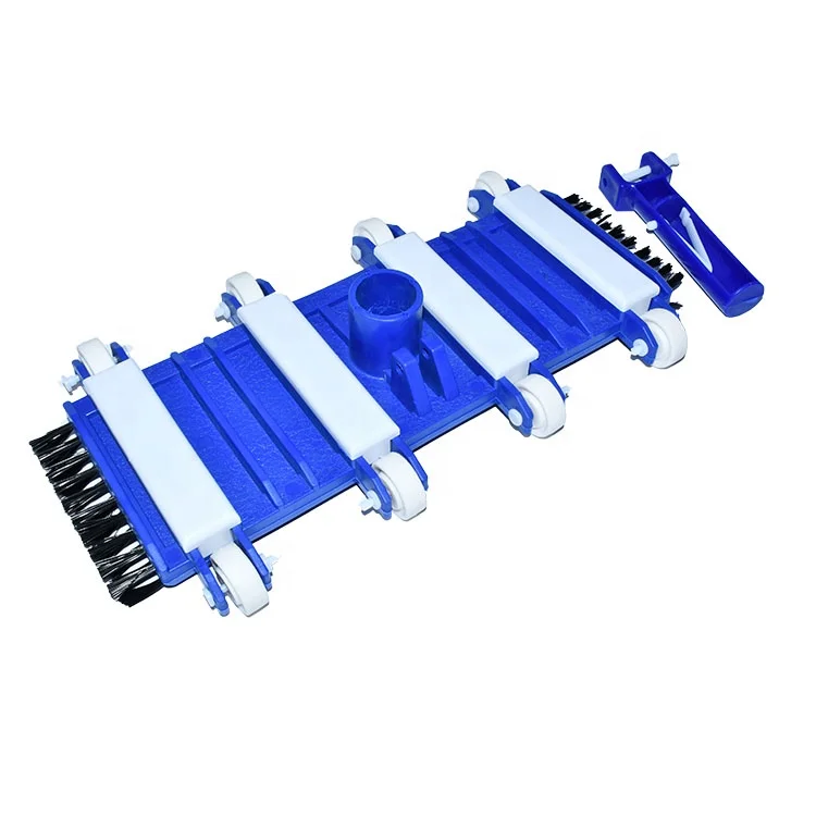 Deluxe Large Swimming pool cleaning accessories vacuum head flexible vacuum brush head