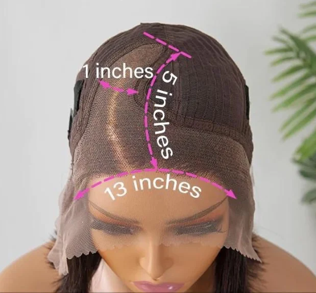 Cheap Wigs with Lowest Price Bob ,side Part Glueless Short Straight Wigs Bob Lace Frontal Wig Human Hair,transparent 10 24h