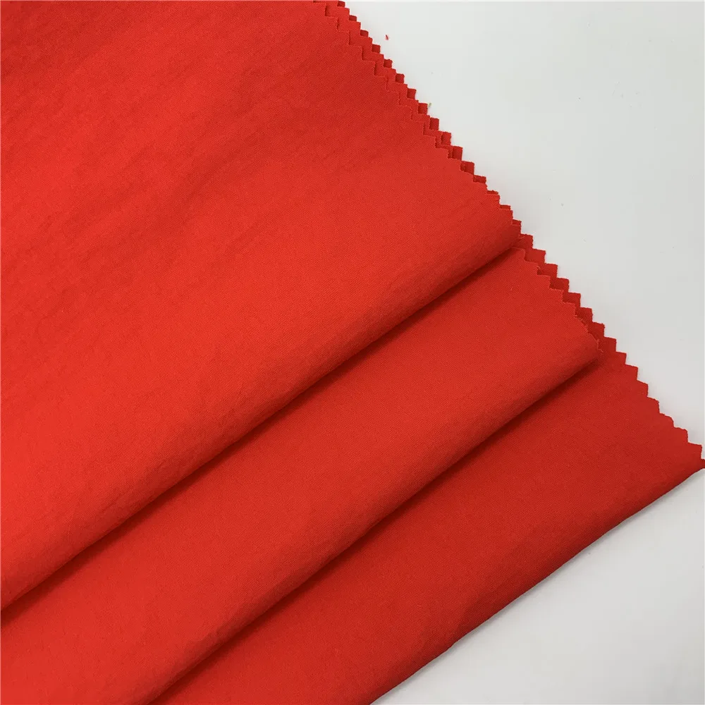 100% nylon crepe 228T nylon taslan waterproof peach skin beach shorts fabric