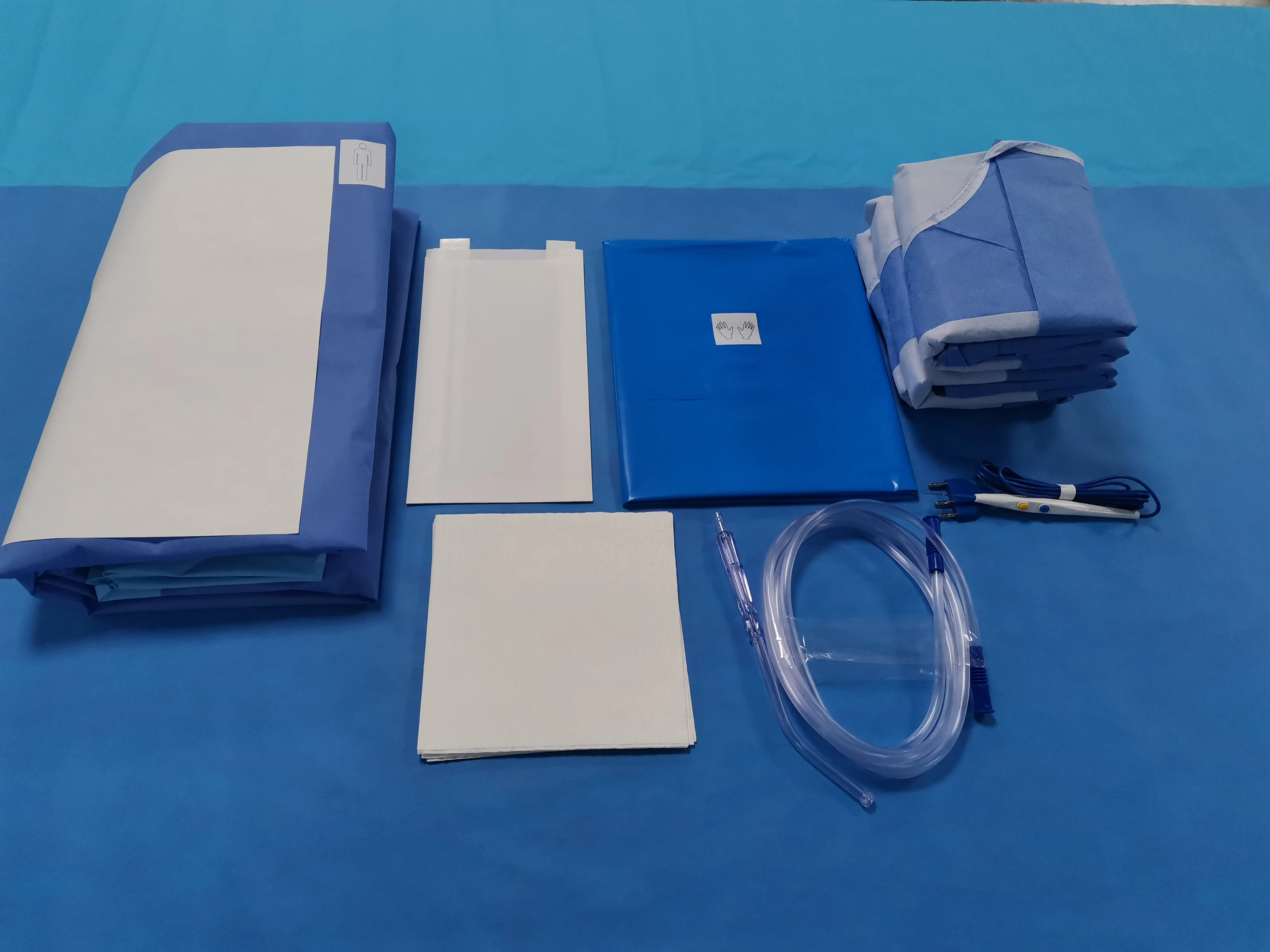 Spinal Puncture Pack Anesthesia Kit Disposable Non Woven Surgical Pack China Manufacturer