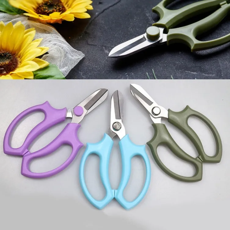 Garden Scissors Short Handle Pruning Branches Household Flower Shears