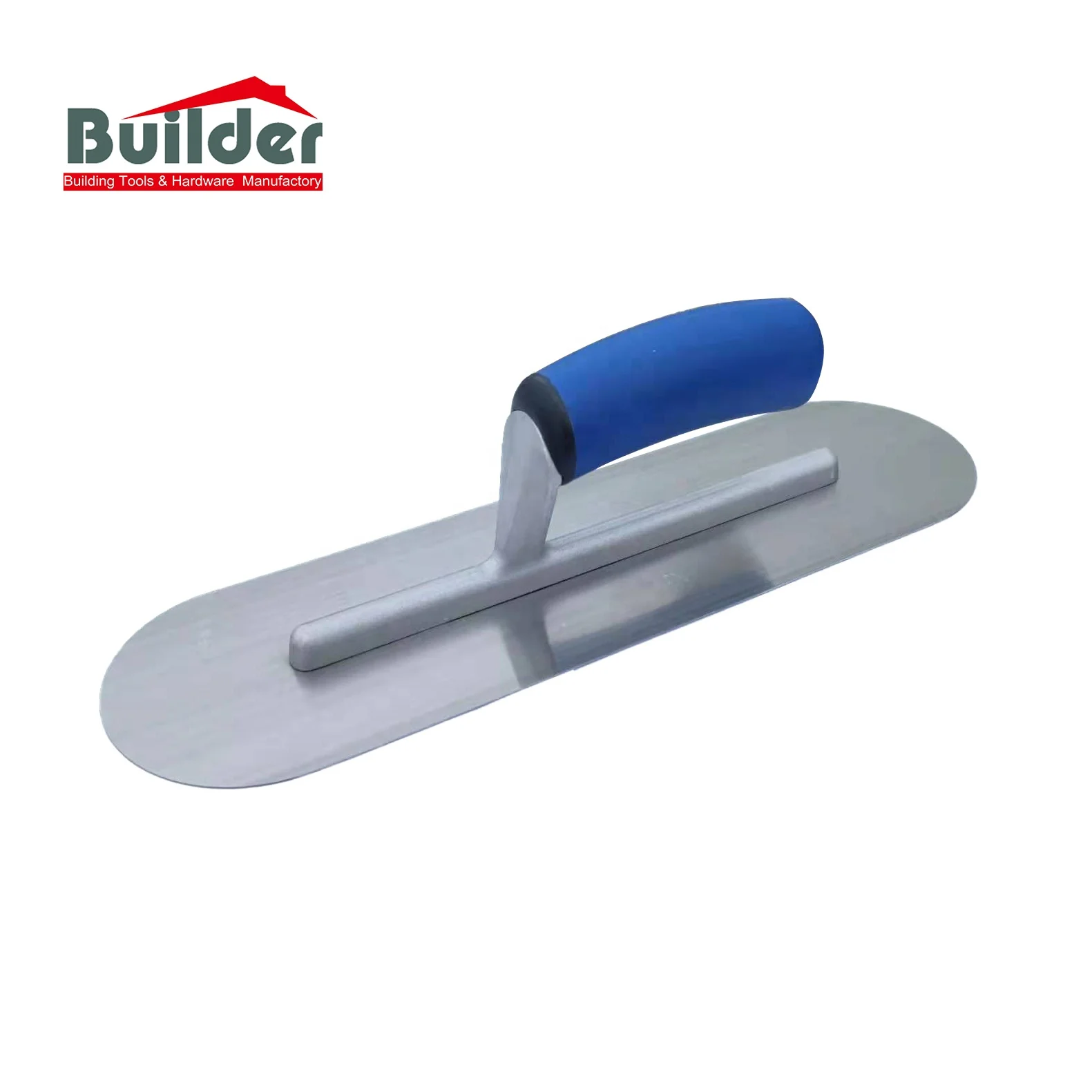 Professional Drywall Tools Plaster Trowel Round End Carbon Steel Concrete Finishing Trowel