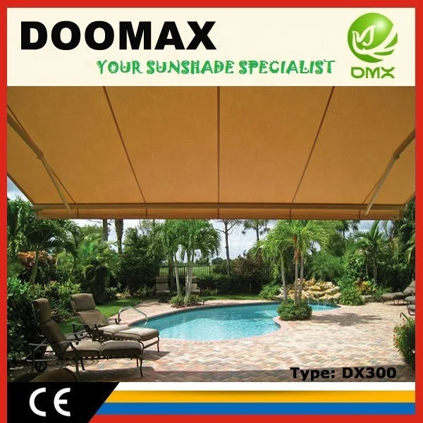 DX300 Half Cassette Balcony Awnings for Mobile Homes
