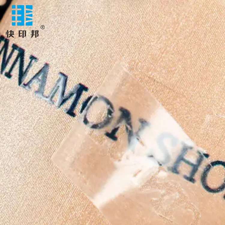 Custom Logo Printing Vinyl Sticker Self Adhesive Paper Label Transparent Sticker Label
