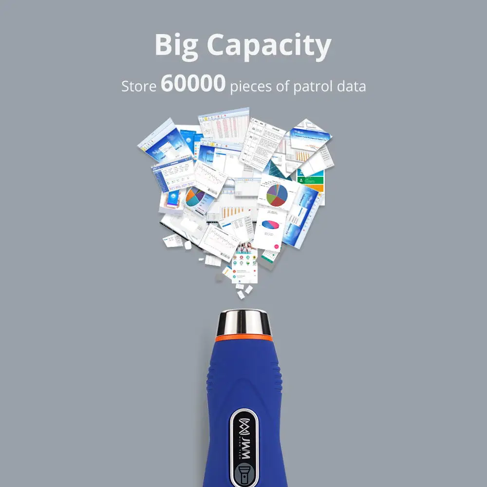  JWM Intelligent Smart Security Guard Tour Patrol Gadget System