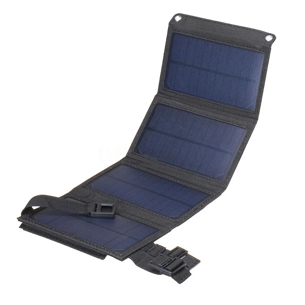 20W Solar Folding Pack 8W 5V USB Outdoor Mobile Phone Portable Solar Charger Charging Plate