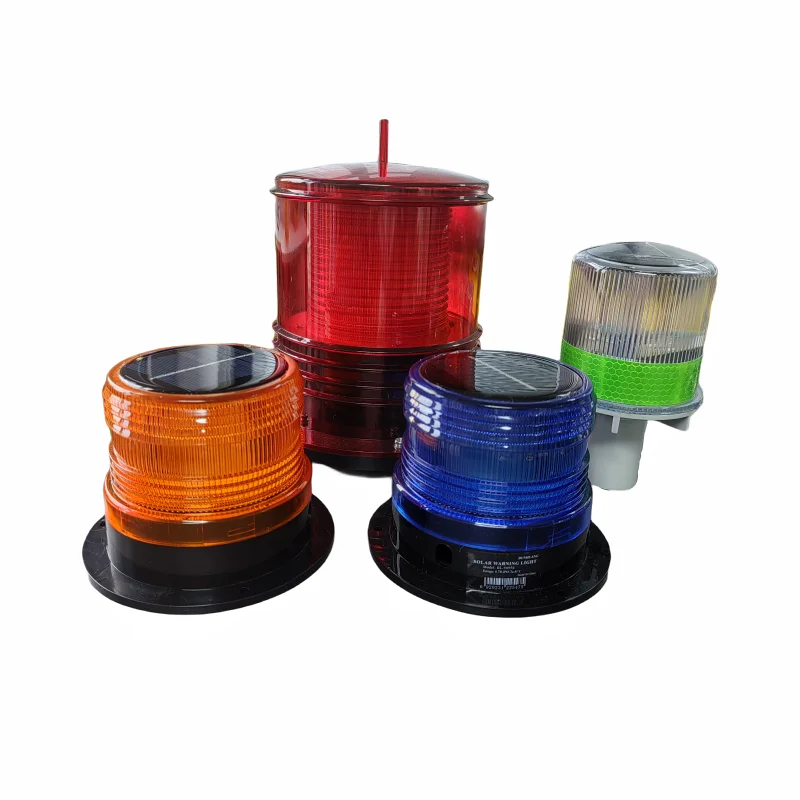 Road safety solar led boat navigation light solar marine navigation warning light beacon light