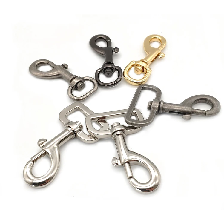 Wholesale Custom Metal Snap Hook Lobster Clasp Hook Clips for Handbag