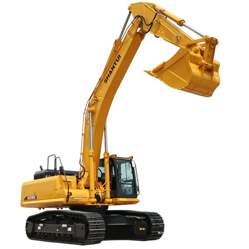 Shantui manufacturers 36.8t SE370LC 1.8cbm hydraulic track sand excavators