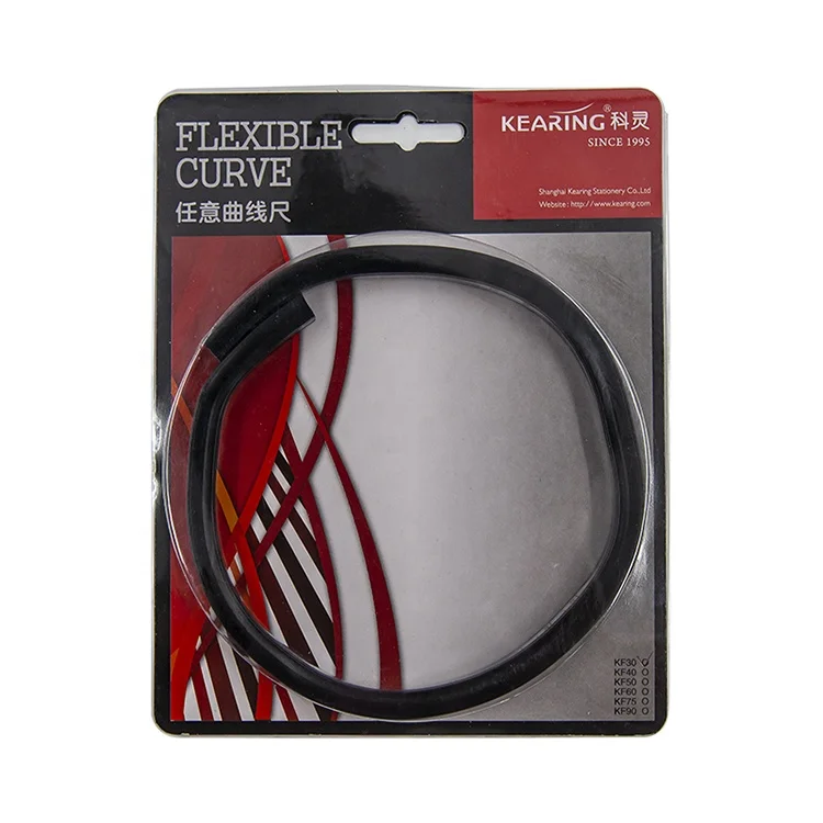 Kearing measuring curved seams and designing curved quilt border patterns Durable flexible curve 30cm KF-30