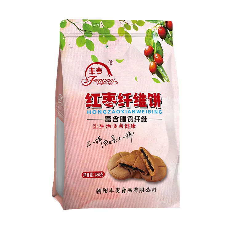 wholesale nutritious healthy Breakfast jujube pie red date cake