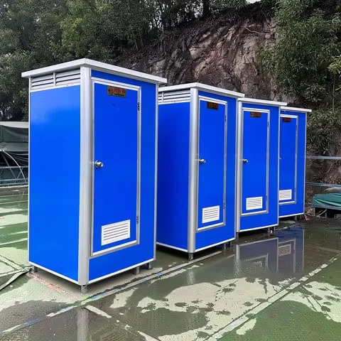 ZHYH Modern Design Outdoor Portable Toilet Easy Assembly Mobile Ready Pre-Made for Sale with Graphic Design Solutions