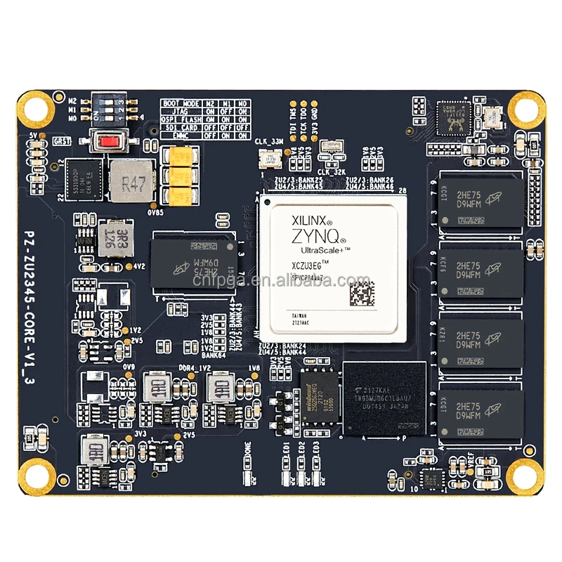 PuZhi PZ-ZU3EG-SOM Xilinx ZYNQ UltraScale XCZU3EG промышленный системный модуль 3EG FPGA основная плата