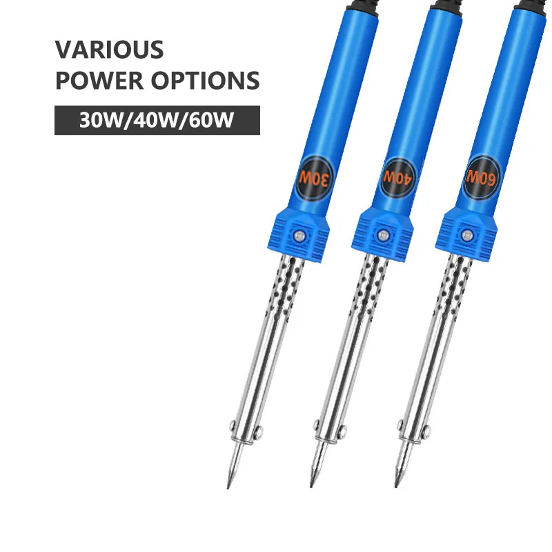 European standard rapid heating ceramic electric soldering iron 30W/40W/60w hand soldering tool