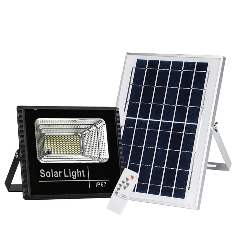 Ce Certification Led Solar Power Flood Light Ip67 Waterproof 100W Watts Flood Light