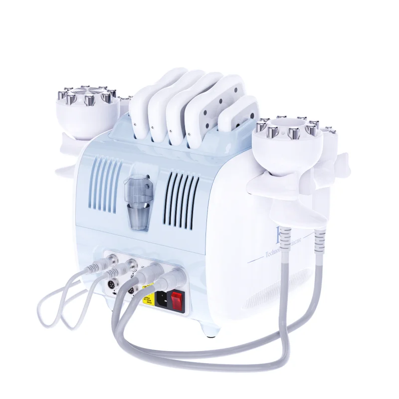 Ayliffe Negative Pressure Body Massage 40k Vacuum Cavitation Body Shaping EMS Rf  Face Slimming Machine with 6 EMS Pads