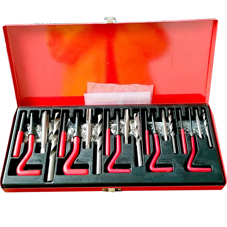 131pcs Thread Repair Kit Set M5 M6 M8 M10 M12