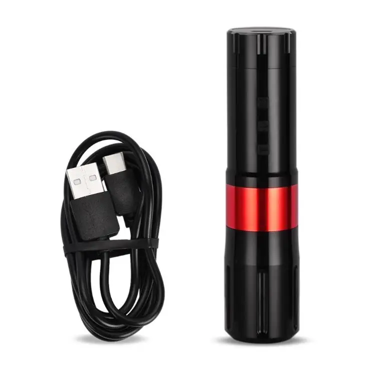 Tattoo Wireless Machine Tattoo Machine Gun Adjustable Voltage Cartridge Tatoo Machine Rotary Tattoo with Power Supply 2000mah