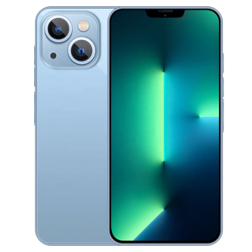 OEM i13Pro мобильный телефон 4G + 64G 32Mp + 48Mp Новый базовый 6,7 дюймовый новый Android мобильный телефон 4G смартфон i13 Pro