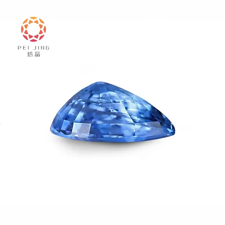 Real Sapphire Gemstone Hpht Synthetic Sapphire Gemstones Ruby Stone Real Blue Stone