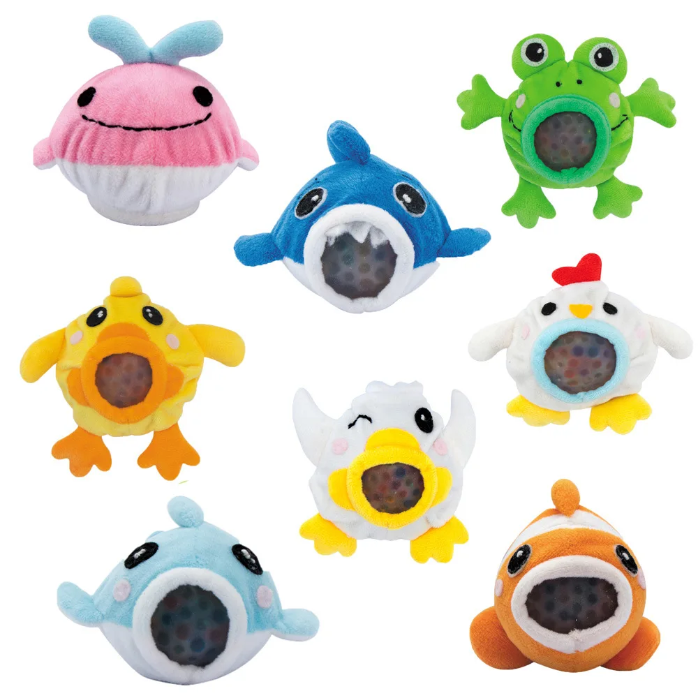 Stress Relief Balls soft plush stuffed animal squeeze toy