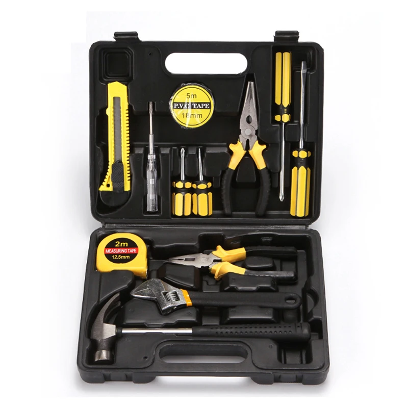 Home Hand Other Tool Sets Household Woodworking Combination Tool Box Gift Toolkit Manual Garden Tools
