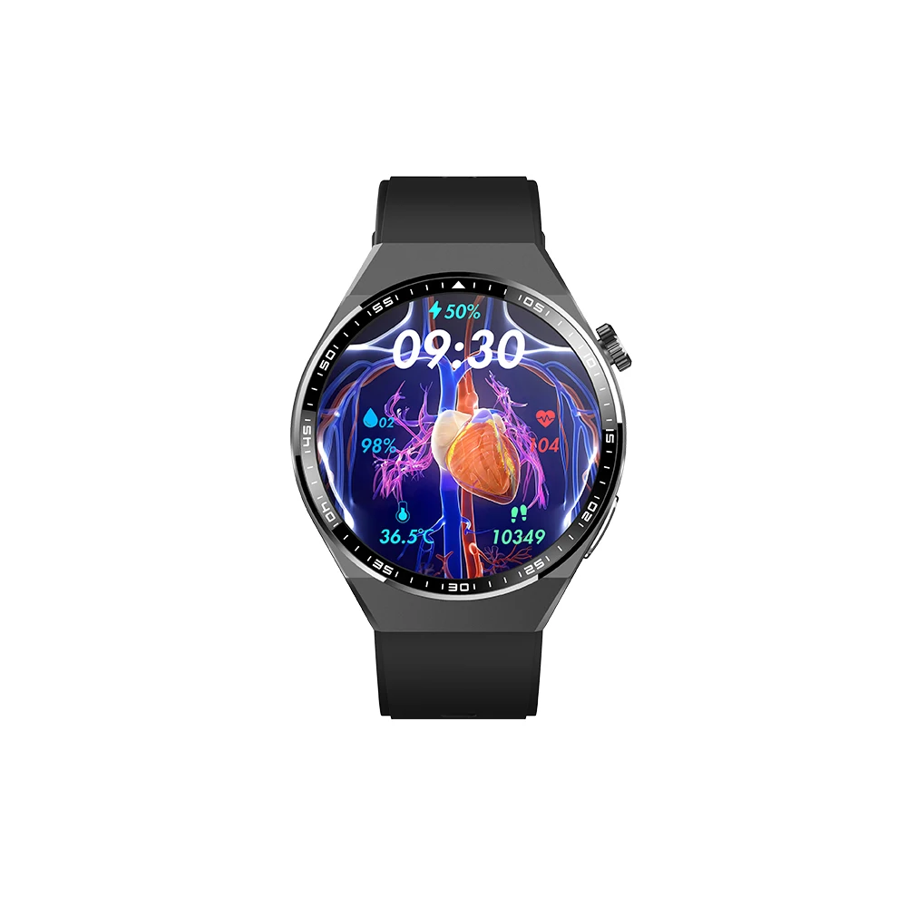 Elegantly Practical Water Proof Smart Watch Featuring Health Monitoring and User-Friendly Functions for 2024