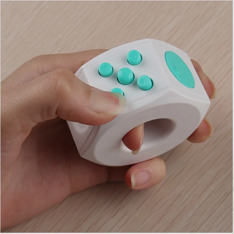 Stress Relief Toy  6 Sided Infinity Cube Fidget Toy for Kids, Adults  for Anxiety Relief  Ideal for Office, School, Traveling