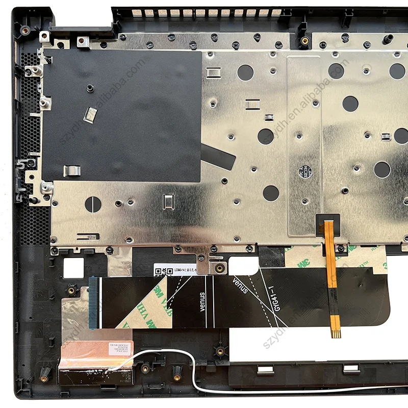 Cover C With Hole For Lenovo Ideapad Flex 5-14 IIL05 ARE05 ITL05 Palmrest Upper Case With US Keyboard Backlit Touchpad Gray