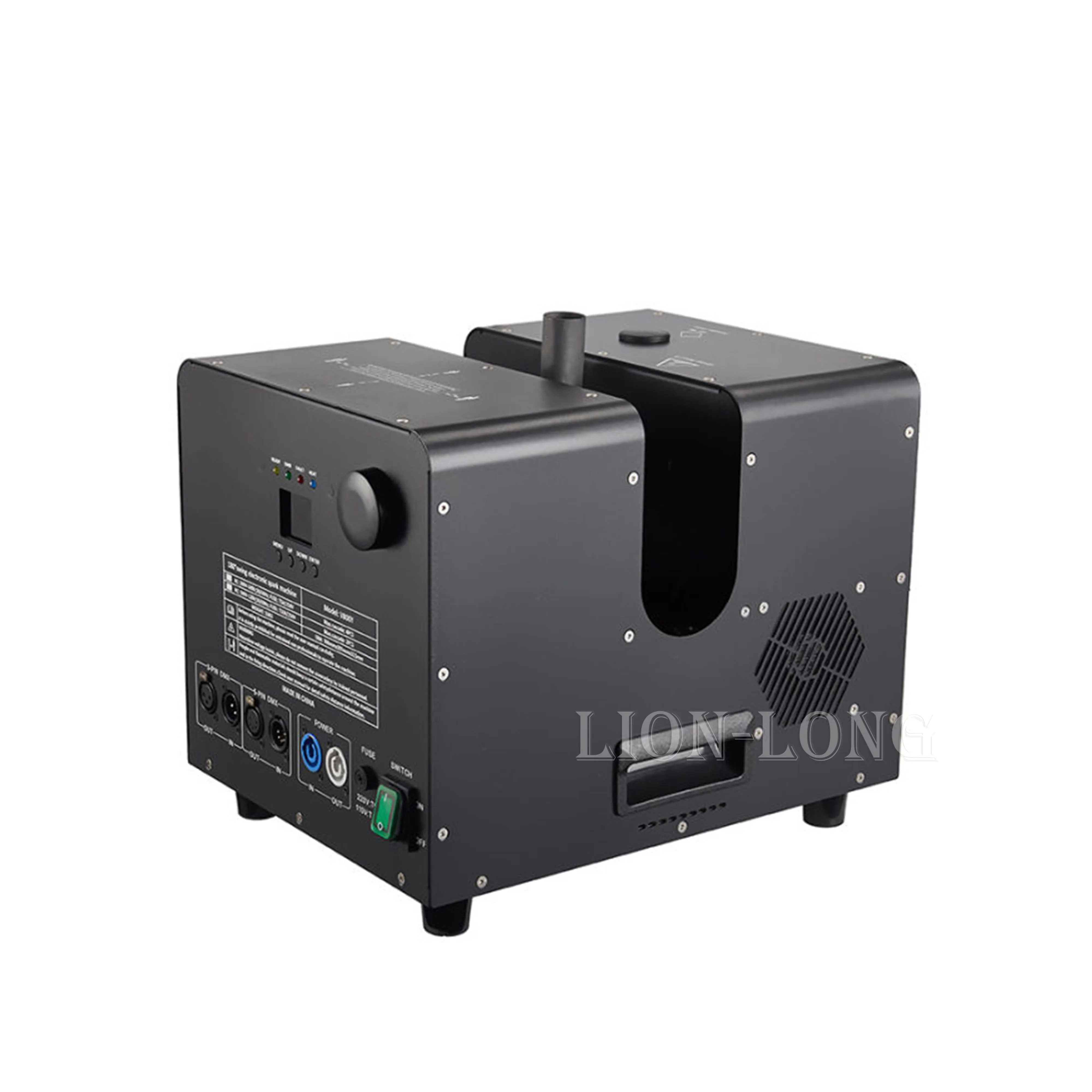 Потрясающая искровая машина с поворотами на 180 градусов электронная фейерверк холодная для вечеринки