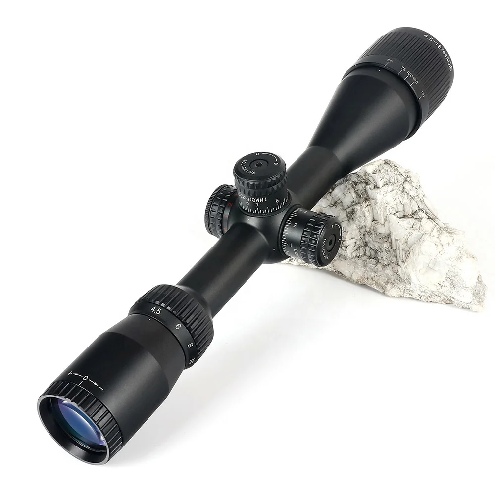 YSC OEM SFP 4.5-18X44 IR Scope Red Green Blue Illuminated Shockproof Optical Hunting Sights