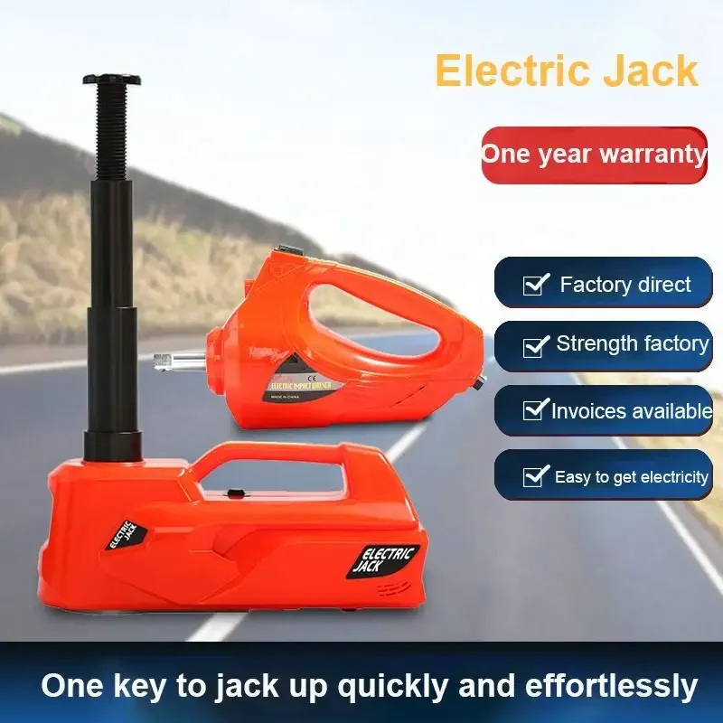 Heavy Duty Automatic 5 Ton 12 Volt DC Hydraulic Electric Car Jack Kit with Electric Impact Wrench