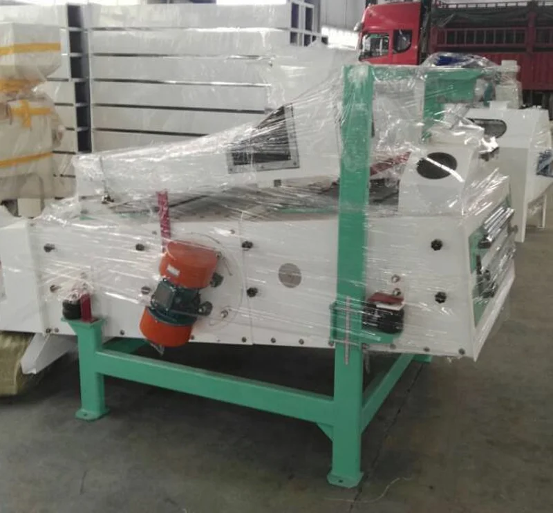 High efficiency vibrating raw paddy cleaner corn cleaner for sale