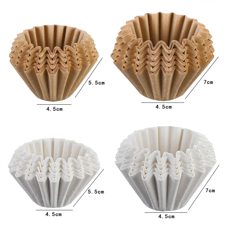 No Bleach Cake Type Coffee Paper Filter