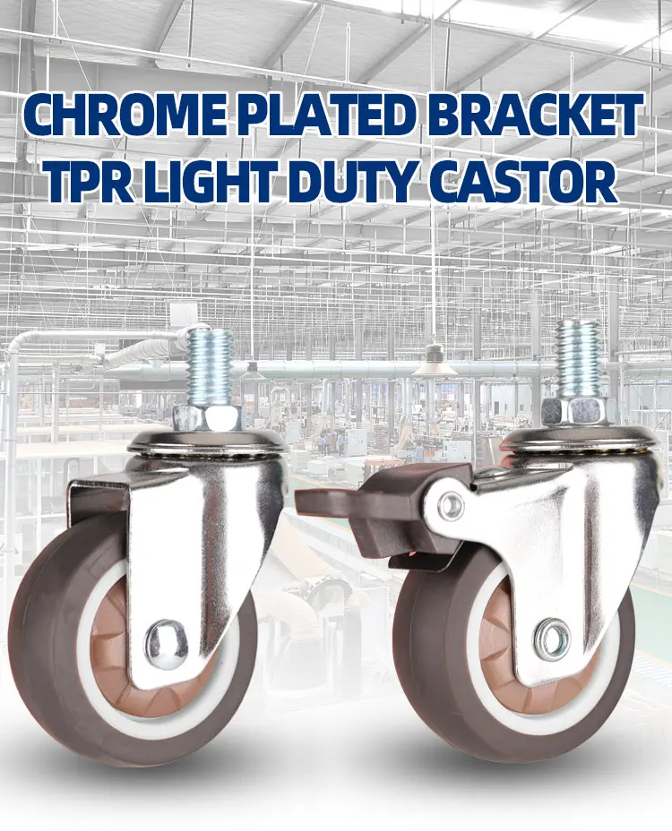 Customized professional Movers with Easy Locking Brake Mechanism and Quiet Operation Silent Swivel Brake Wheels