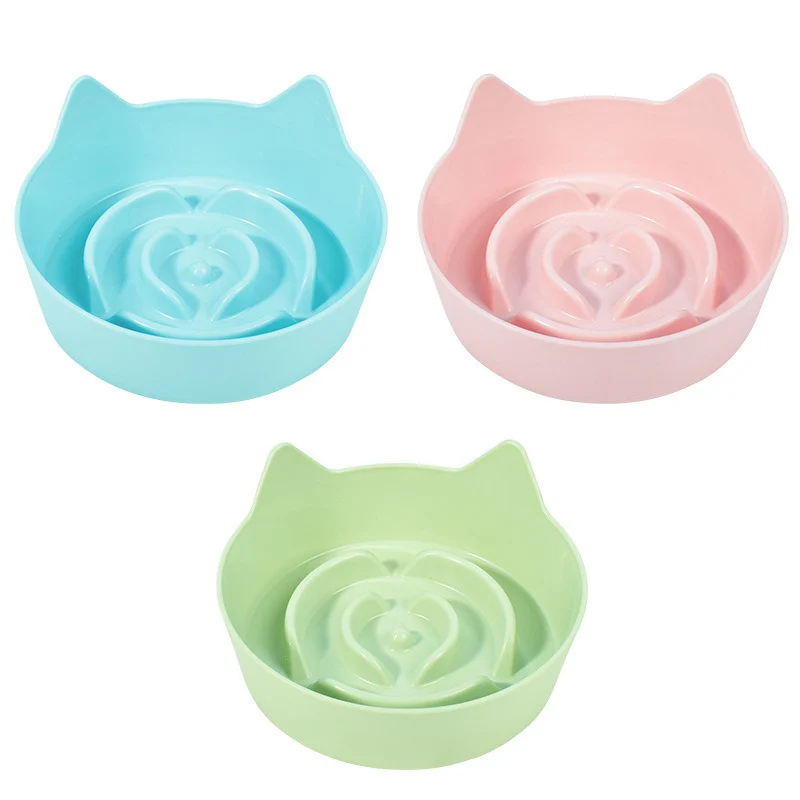Wholesale Custom Multi-Colors Design Slow Feeder Pet Dog Bowls Food Feeding Water Bowl
