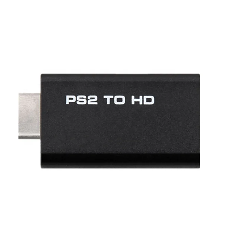 1080P PS2 to HDTV Converter USB Cable with Audio Output AOEYOO CN;GUA Black AY01